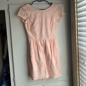 Pink lace Cocktail dress